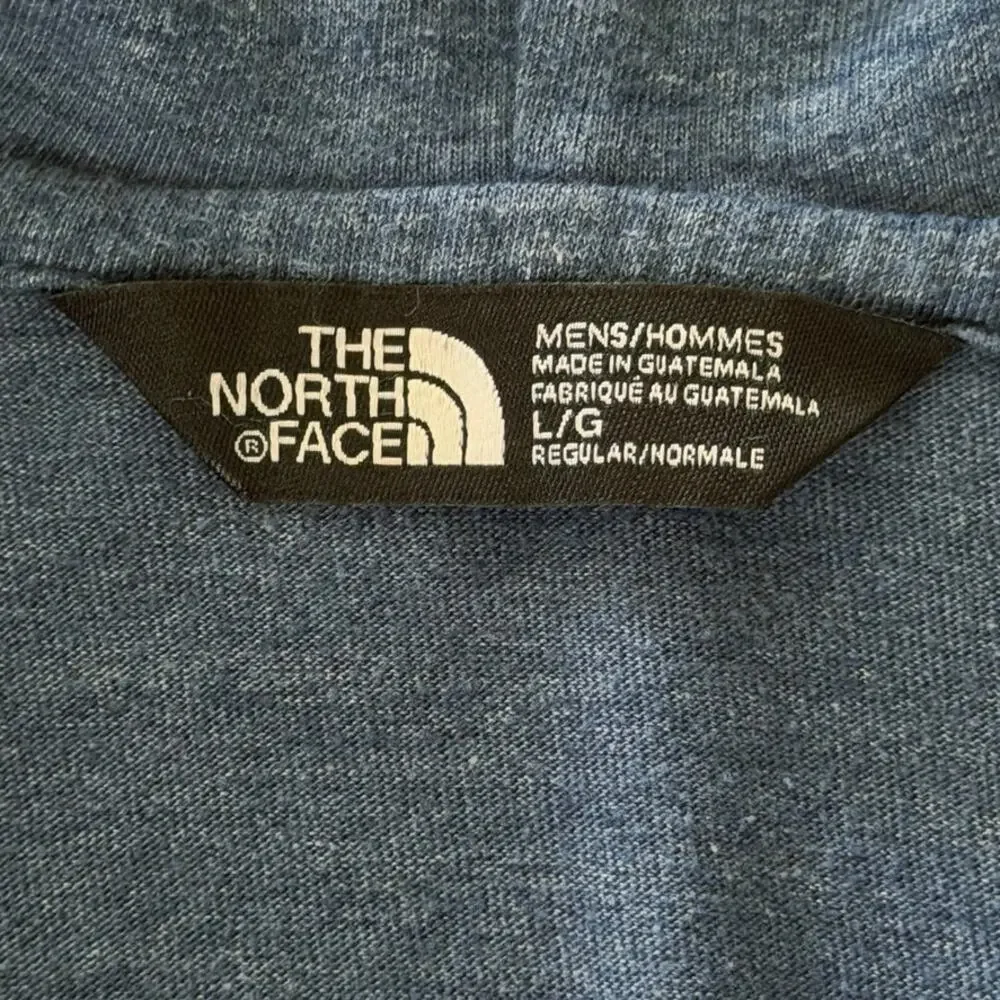 The North Face Lightweight Hooded Henley Mens Size L Pocket Layer Casual Outdoor